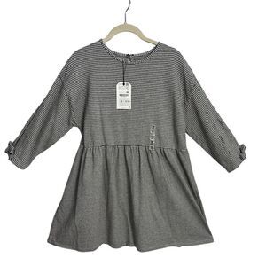 ZARA Girls Bow Sleeves Dress, SIZE 13/14‎